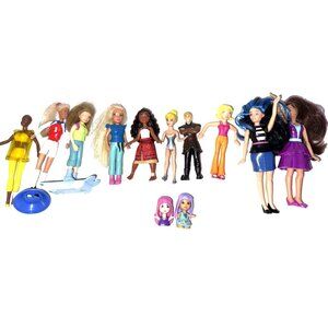 Vintage Barbie McDonald’s Polly Pocket Disney Mattel 1999-2017 Doll Lot 12